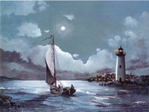 Moonlit Sail