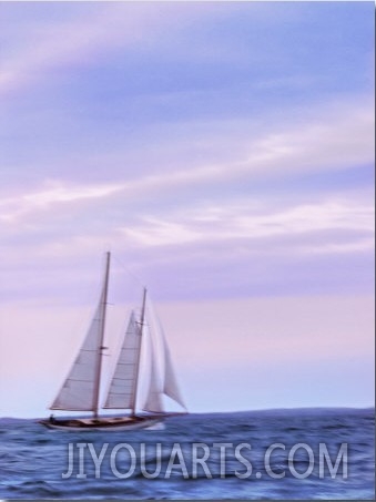 Sailboat in Open Water