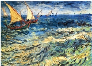 Seascape at Saintes Maries, c.1888