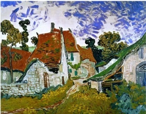 Street in Auvers (Les Toits Rouges), c.1890