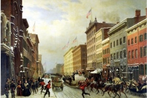 Street Scene in New York