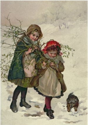 Illustration from Christmas Tree Fairy, Pub. 1886