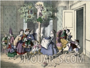 The Christmas Tree, c.1860 70