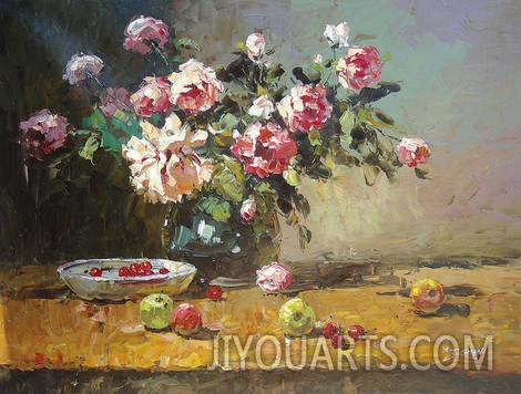 modern flower oil painting 0004