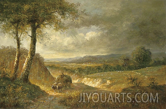 Landscape Oil Painting 100% Handmade Museum Quality0042