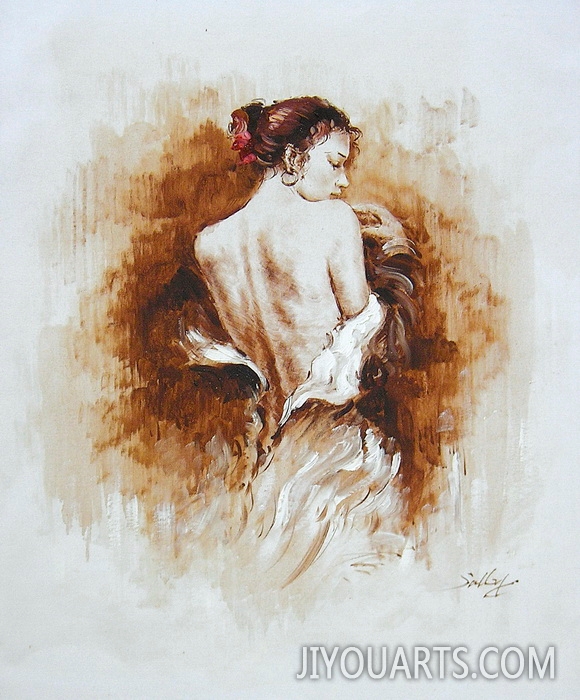 Nude Oil Painting 100% Handmade Museum Quality 0028