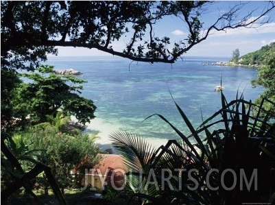 Anse Lazio, Chevalier Bay, Northwest Coast, Island of Praslin, Seychelles, Indian Ocean, Africa