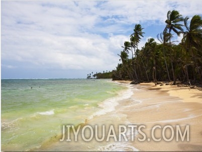 Beach in North East of Island, Little Corn Island, Corn Islands, Nicaragua, Central America