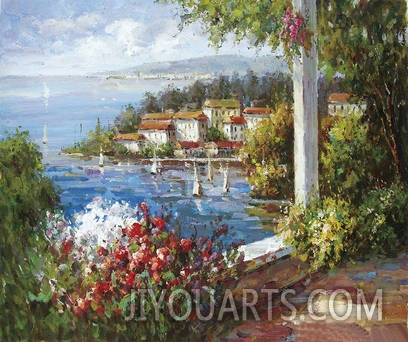 Mediterranean Oil Painting 0016