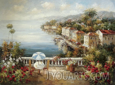 Mediterranean Oil Painting 0024