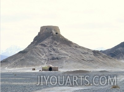 Zoroastrian Tower of Silence, Yazd, Iran, Middle East