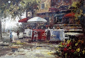 Street Oil Paintings 0012