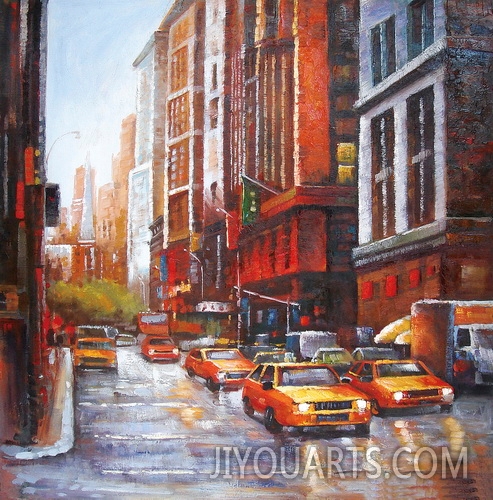 Street Oil Paintings 0022