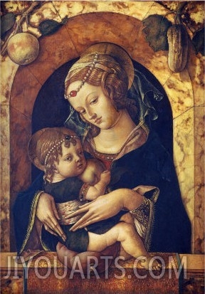 The Madonna and Child at a Marble Parapet