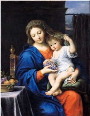 The Virgin of the Grapes, 1640 50