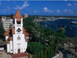 Lutheran Church Built in Bavarian Style by German Missionaries, Dar Es Salaam, Tanzania