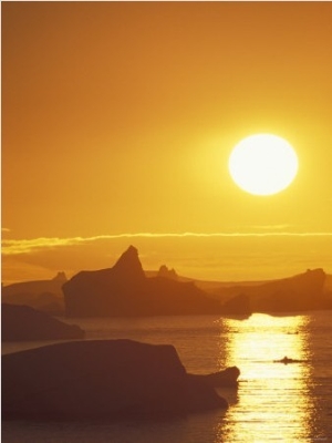 Icebergs of the Bismark Strait, Antarctica