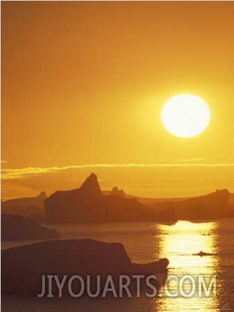 Icebergs of the Bismark Strait, Antarctica