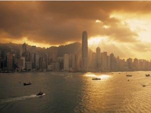 Hong Kong Skyline from Kowloon, China