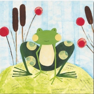 The Pretty Green Frog