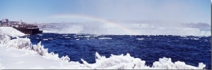 Rainbow over Horseshoe Falls, Canada