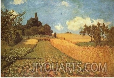 Wheatfields near Argenteuil