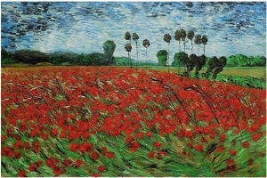 Field with Poppies III