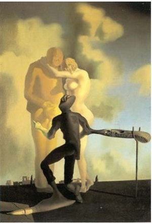 Salvador Dali Meditation on the Harp