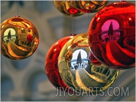 A Christmas Tree in Red Square in Moscow