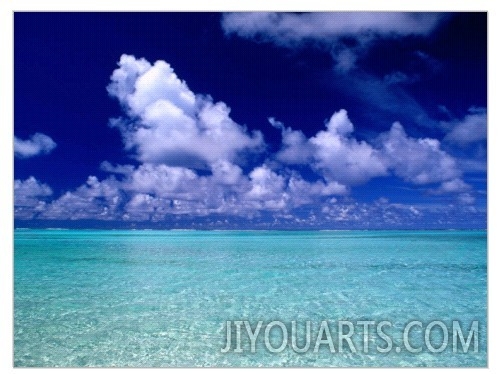 Clouds Over Ocean,Cook  Islands