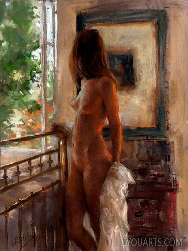 High Quality oil painting Hand painted Modern Nude Girl art