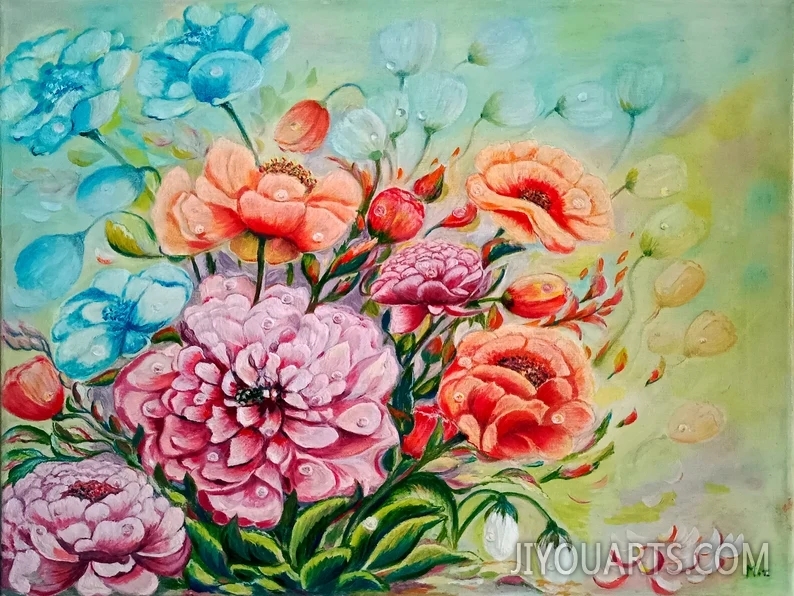 Oil painting Flowers